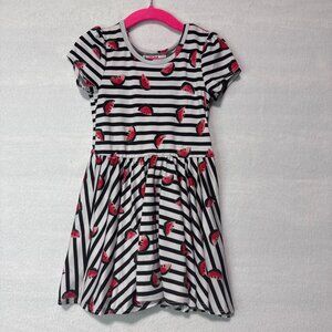 Dotdotsmile Dress Size 2T Short Sleeves Watermelon Print New With Tags